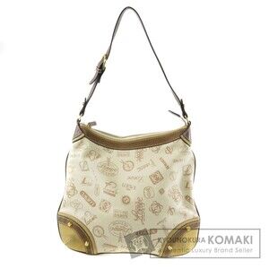 Loewe Annivery Logo Canvas Shoulder Bag